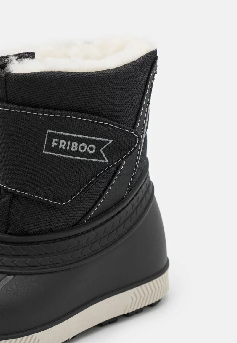 Friboo Niños Botas Para La Nieve - Black 8 Friboo Niños Botas Para La Nieve - Black - Imagen 6