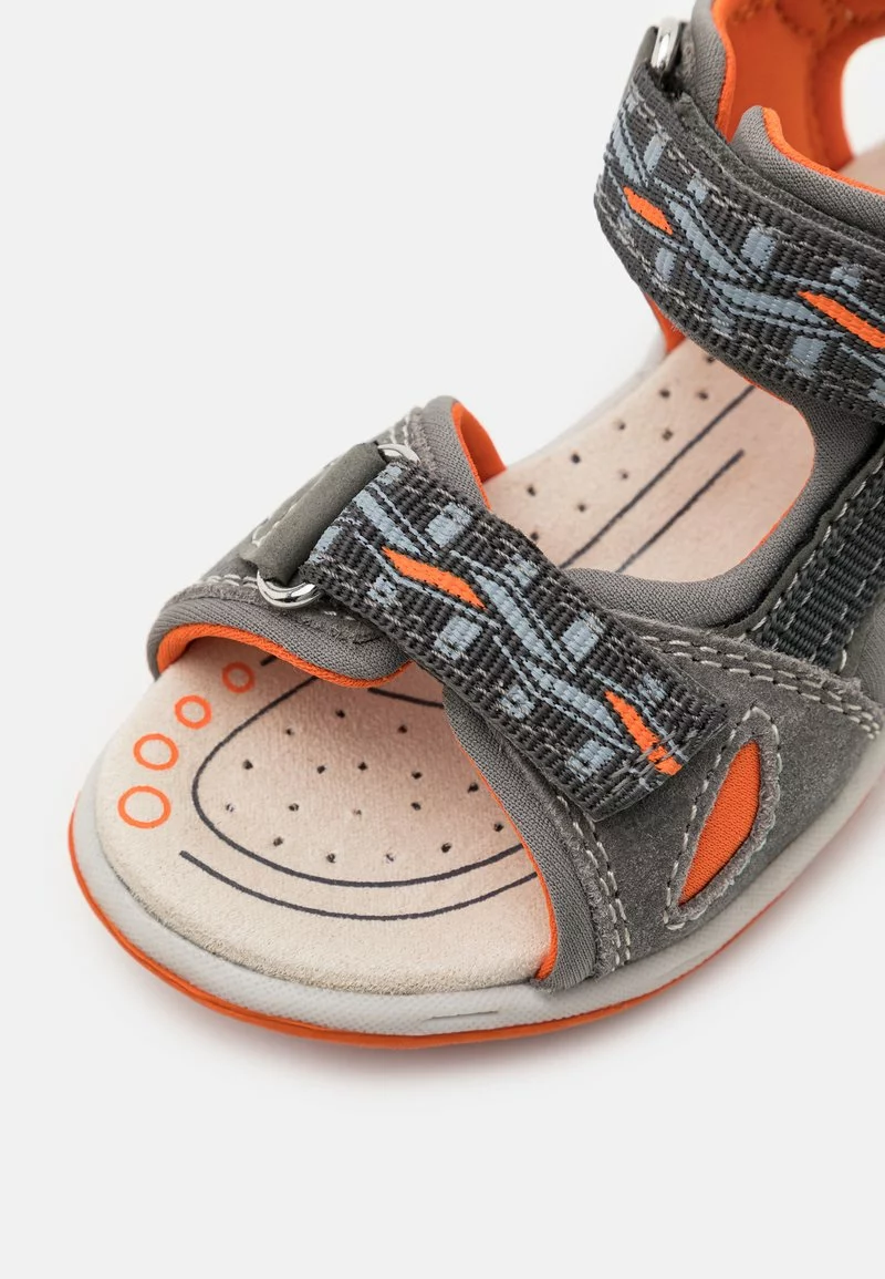 Friboo Niños LEATHER - Sandalias De Senderismo - Dark Grey 8 Friboo Niños LEATHER - Sandalias De Senderismo - Dark Grey - Imagen 6