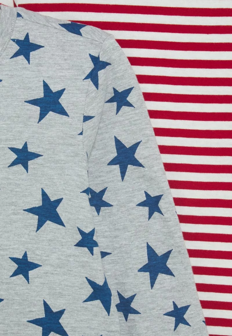 Friboo Hombre 4 PACK - Camiseta De Manga Larga - Red/dark Blue/light Grey 5 Friboo Hombre 4 PACK - Camiseta De Manga Larga - Red/dark Blue/light Grey - Imagen 4