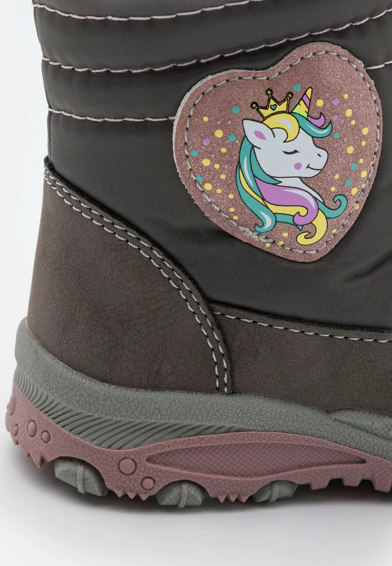 Friboo Niños Botas Para La Nieve - Grey 8 Friboo Niños Botas Para La Nieve - Grey - Imagen 6