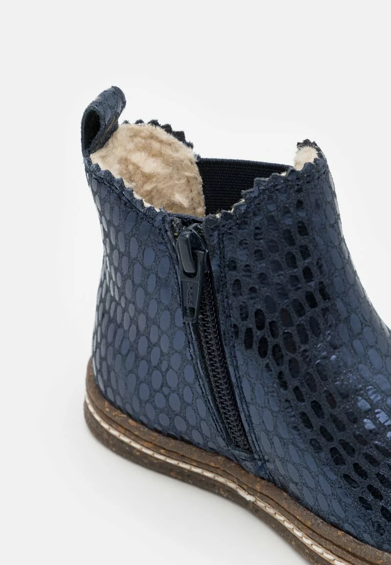 Friboo Niños LEATHER - Botines - Dark Blue 8 Friboo Niños LEATHER - Botines - Dark Blue - Imagen 6