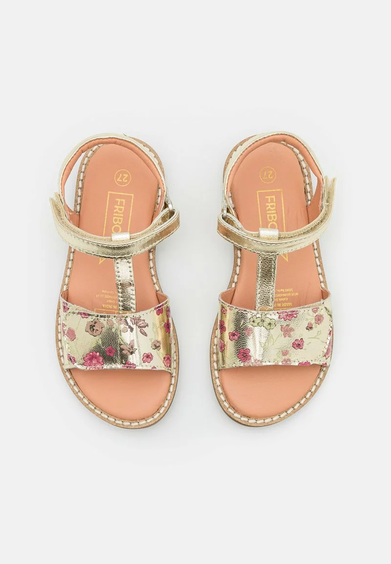 Friboo Niños LEATHER - Sandalias - Gold 6 Friboo Niños LEATHER - Sandalias - Gold - Imagen 4
