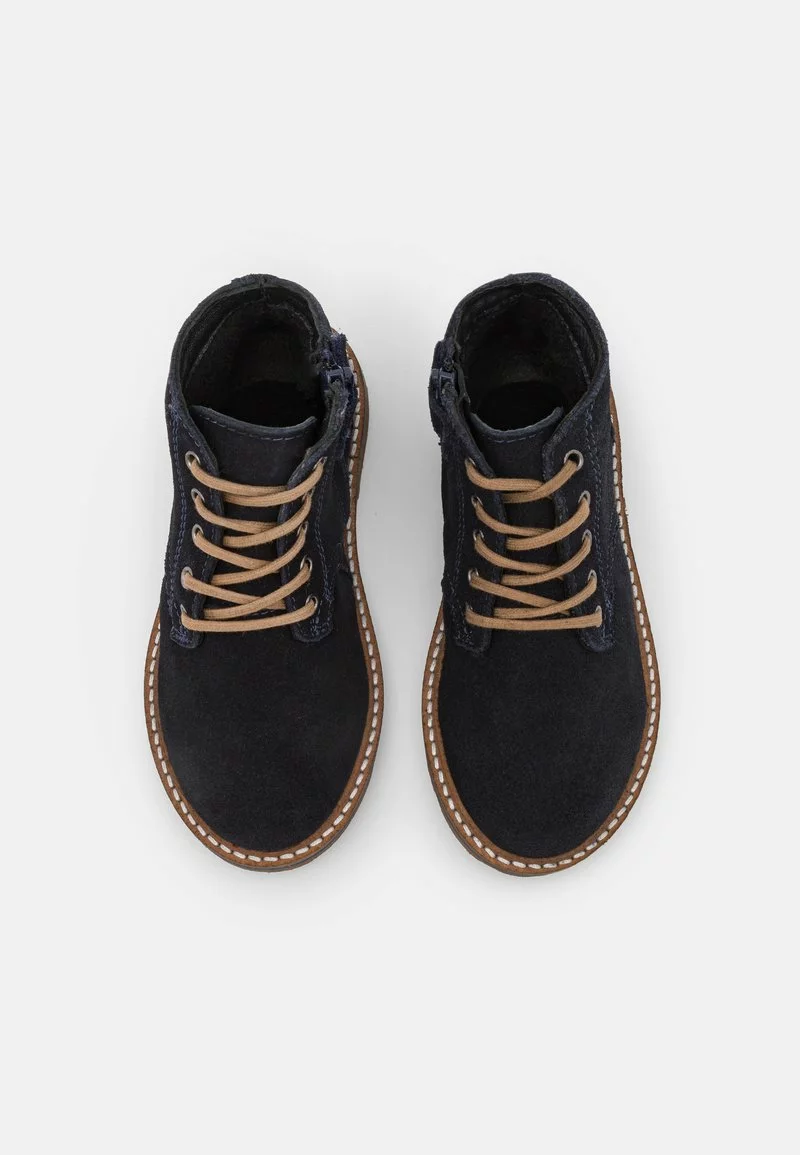 Friboo Niños LEATHER - Botines Con Cordones - Dark Blue 6 Friboo Niños LEATHER - Botines Con Cordones - Dark Blue - Imagen 4