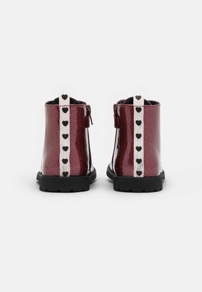 Friboo Niños Botines Con Cordones - Bordeaux 5 Friboo Niños Botines Con Cordones - Bordeaux - Imagen 3