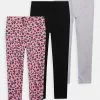 Friboo Niños BASIC GIRLS 3 PACK - Leggings - Pink - 402_grey - 102_black - 802 1 Friboo Niños BASIC GIRLS 3 PACK - Leggings - Pink - 402_grey - 102_black - 802 -Tienda Friboo barata c0edb8ffa30a4f519ce546294f1b6b0a