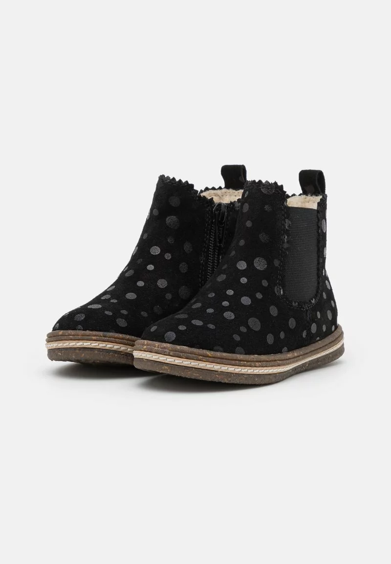 Friboo Niños LEATHER - Botines - Black 4 Friboo Niños LEATHER - Botines - Black - Imagen 2