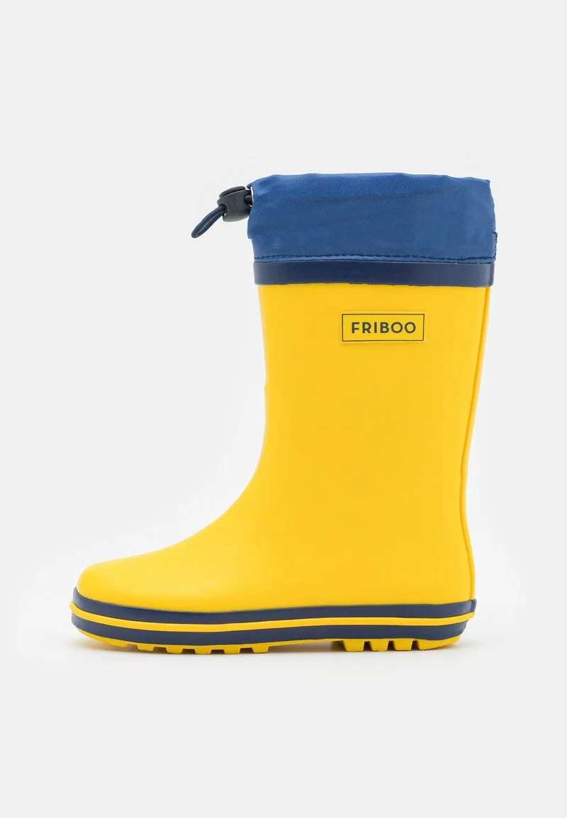 Friboo Niños Botas De Agua - Yellow 3 Friboo Niños Botas De Agua - Yellow