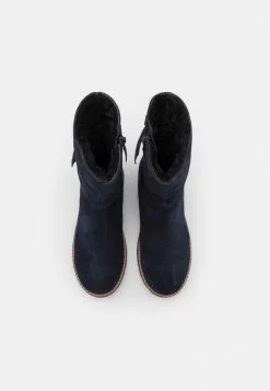 Friboo Niños LEATHER - Botas Para La Nieve - Dark Blue -Tienda Friboo barata c388d3b24465457c8a35d25d540d9583