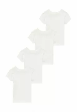 Friboo Niños BASIC BOY WINTER 4 PACK - Camiseta Básica - Winter White