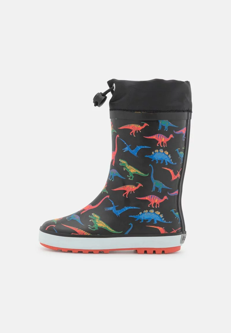 Friboo Niños Botas De Agua - Black 3 Friboo Niños Botas De Agua - Black