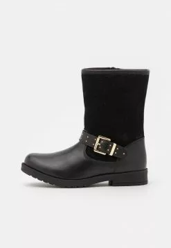 Friboo Niños LEATHER - Botas - Black
