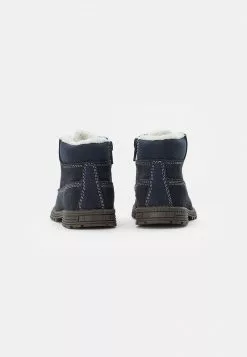 Friboo Niños LEATHER BOOTIES - Botines Con Cordones - Dark Blue 10 Friboo Niños LEATHER BOOTIES - Botines Con Cordones - Dark Blue -Tienda Friboo barata ca933a73aff04dcdb17f6f9d33fcf109