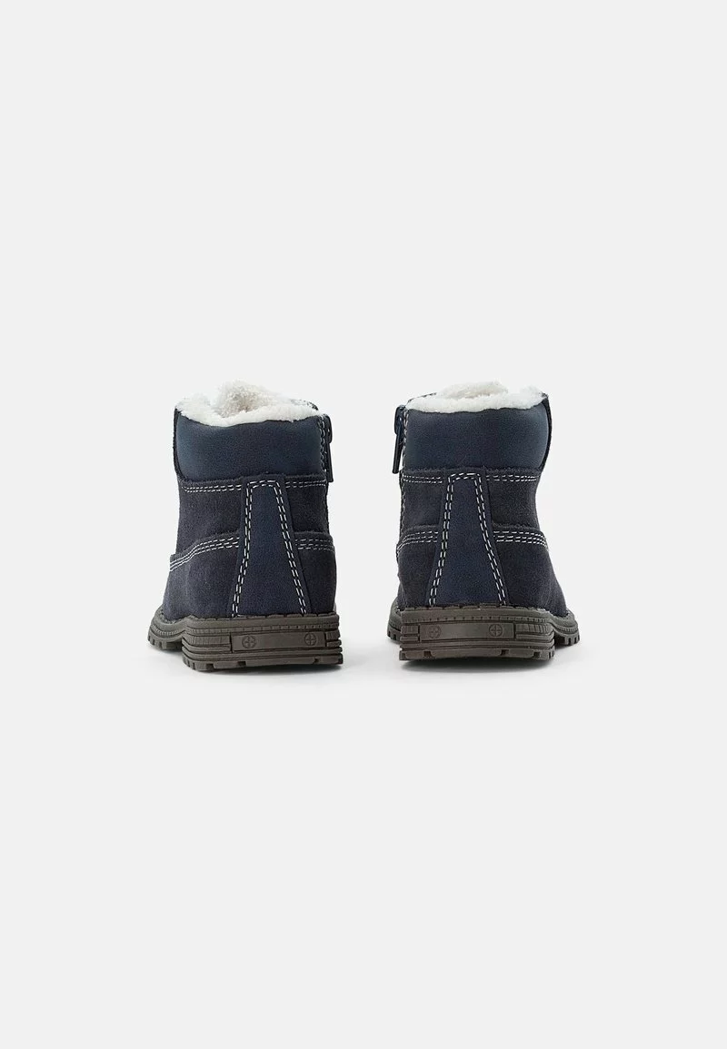 Friboo Niños LEATHER BOOTIES - Botines Con Cordones - Dark Blue 5 Friboo Niños LEATHER BOOTIES - Botines Con Cordones - Dark Blue - Imagen 3