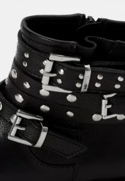 Friboo Niños LEATHER BOOTIES - Botines Camperos - Black -Tienda Friboo barata ce3a72196f784138aad69c49041870b7