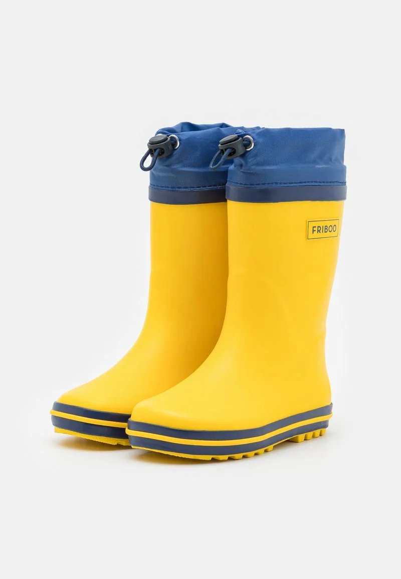 Friboo Niños Botas De Agua - Yellow 4 Friboo Niños Botas De Agua - Yellow - Imagen 2