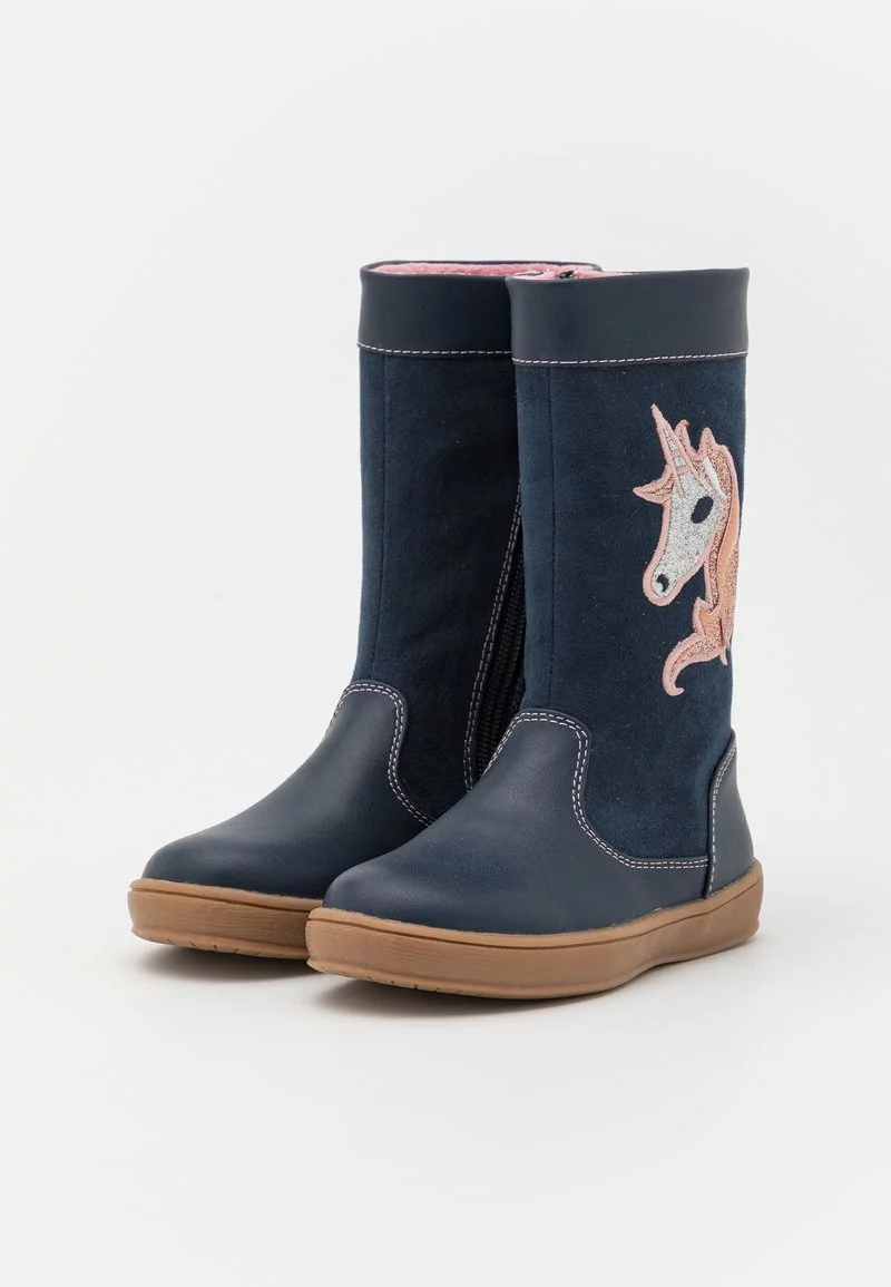 Friboo Niños Botas - Dark Blue 4 Friboo Niños Botas - Dark Blue - Imagen 2