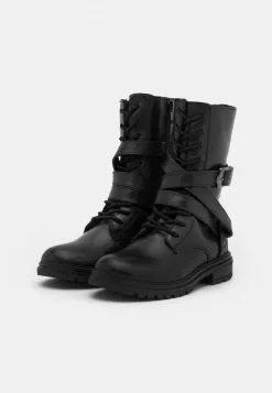 Friboo Niños LEATHER - Botas Con Cordones - Black 19 Friboo Niños LEATHER - Botas Con Cordones - Black -Tienda Friboo barata d514d654e2bc45a3bfa4e0f76b278218