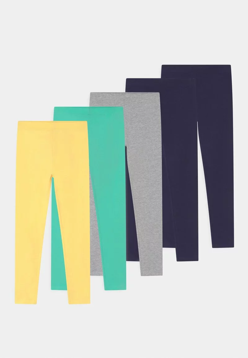 Friboo Niños 5 PACK - Leggings - Multi-coloured/dark Blue/yellow 3 Friboo Niños 5 PACK - Leggings - Multi-coloured/dark Blue/yellow