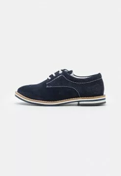 Friboo Niños LEATHER - Zapatos De Vestir - Dark Blue