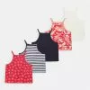 Friboo Niños STRAPPY VEST 5 PACK - Top - Multi-coloured/ Red/ White 2 Friboo Niños STRAPPY VEST 5 PACK - Top - Multi-coloured/ Red/ White -Tienda Friboo barata dcf102e734f842e696e5412b106e7167