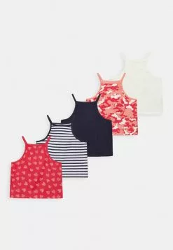 Tienda Friboo barata 14 Friboo Niños STRAPPY VEST 5 PACK - Top - Multi-coloured/ Red/ White