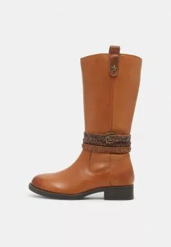 Friboo Niños Botas Camperas - Cognac