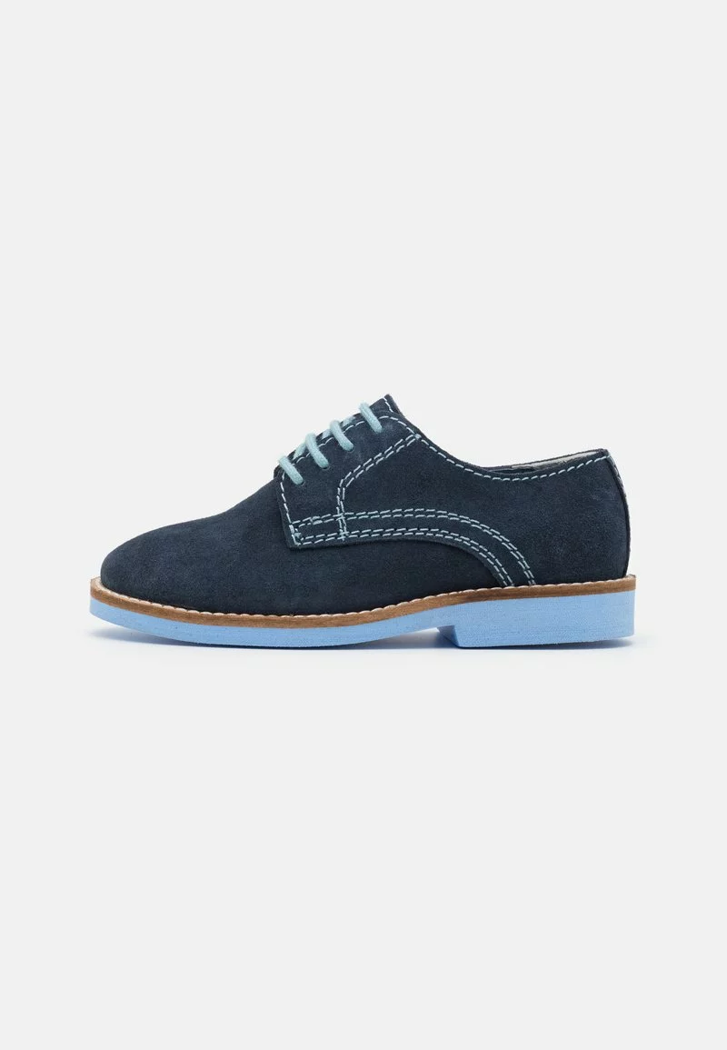 Friboo Niños LEATHER - Zapatos Con Cordones - Dark Blue 3 Friboo Niños LEATHER - Zapatos Con Cordones - Dark Blue