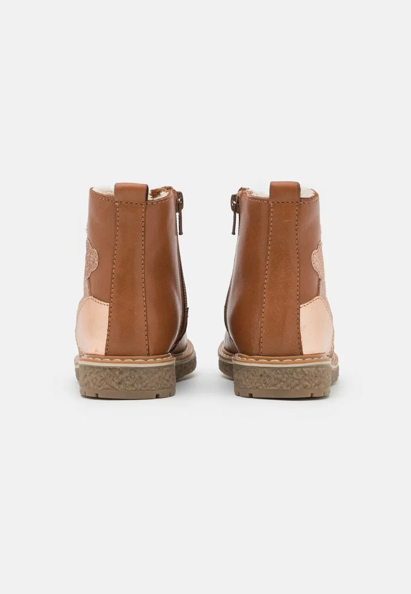Friboo Niños LEATHER - Botines - Cognac 5 Friboo Niños LEATHER - Botines - Cognac - Imagen 3