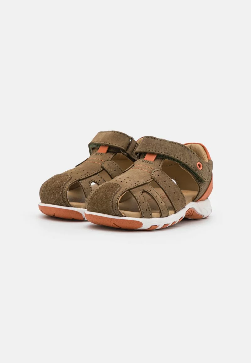 Friboo Niños LEATHER - Sandalias - Khaki 4 Friboo Niños LEATHER - Sandalias - Khaki - Imagen 2