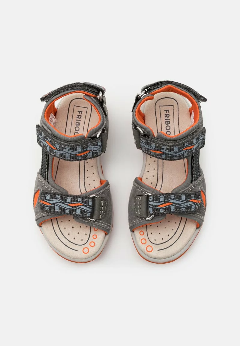Friboo Niños LEATHER - Sandalias De Senderismo - Dark Grey 6 Friboo Niños LEATHER - Sandalias De Senderismo - Dark Grey - Imagen 4