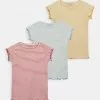 Friboo Niños 3 PACK GIRL RIB TEE - Camiseta Básica - Blue - 502_yellow - 202_pink - 402 2 Friboo Niños 3 PACK GIRL RIB TEE - Camiseta Básica - Blue - 502_yellow - 202_pink - 402 -Tienda Friboo barata e51d3363c315480790f03f8380271ba4