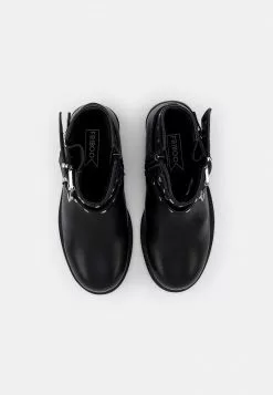 Friboo Niños LEATHER BOOTIES - Botines Camperos - Black -Tienda Friboo barata e852dc995d3b4b55a9b736fa8f5aec45