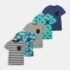 Friboo Niños POCKET TEE 5 PACK - Camiseta Estampada - Multi-coloured / Dark Blue/ Turquoise 1 Friboo Niños POCKET TEE 5 PACK - Camiseta Estampada - Multi-coloured / Dark Blue/ Turquoise -Tienda Friboo barata eb6c09917acc46d2938decf36c67a6ce