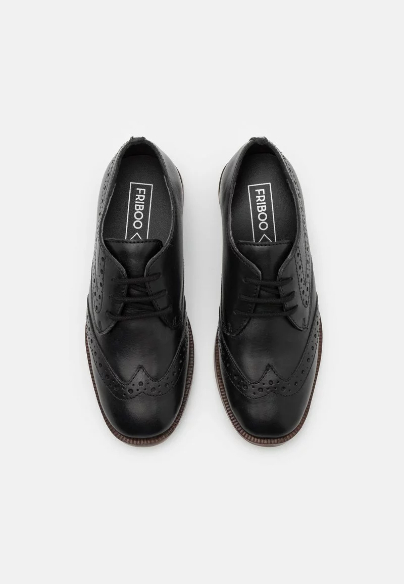 Friboo Niños LEATHER - Zapatos De Vestir - Black 6 Friboo Niños LEATHER - Zapatos De Vestir - Black - Imagen 4