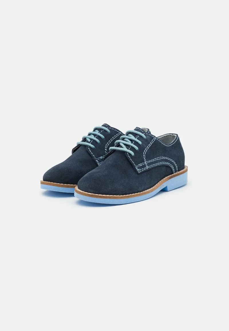 Friboo Niños LEATHER - Zapatos Con Cordones - Dark Blue 4 Friboo Niños LEATHER - Zapatos Con Cordones - Dark Blue - Imagen 2
