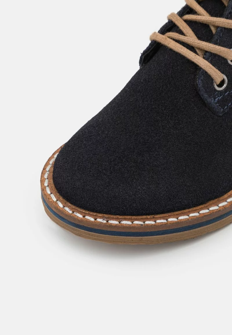 Friboo Niños LEATHER - Botines Con Cordones - Dark Blue 8 Friboo Niños LEATHER - Botines Con Cordones - Dark Blue - Imagen 6