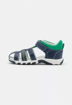 Friboo Niños LEATHER - Sandalias De Senderismo - Dark Blue